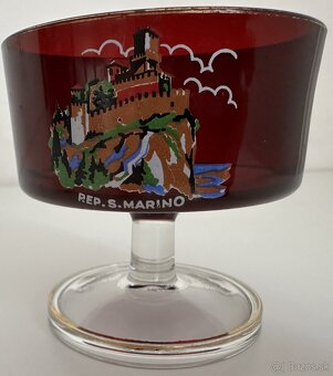 Retro poháre REP. S. MARINO – France – zberateľský set 4EUR - 3