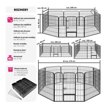 Ohrádka pre psa/šteňa - 3