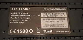 ADSL2+ modem/router TP-LINK TD-W8980B N600 - 3