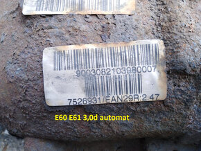 BMW diferenciál E90 E91 F30 F10 X3-E83 E60 E65 E87 - 3