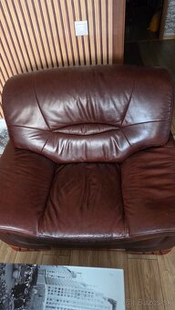 Kožená sedacia súprava - 3