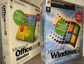 PC Windows 98 v original obale 25r. - 3