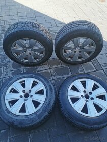 Predam 16" ALU 5x112 AUDI, + zimne pneu 225/55 r16 - 3