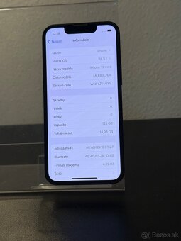 Predám Apple iPhone 13 Mini 128GB Black Stav Nového - 3