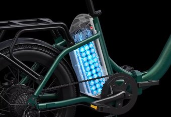 DYU C9 20 Inch Long-Range Elektricky bicykel - 3