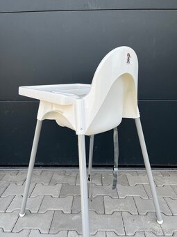 IKEA ANTILOP DETSKÁ JEDÁLENSKÁ STOLIČKA + POPRUHY - 3