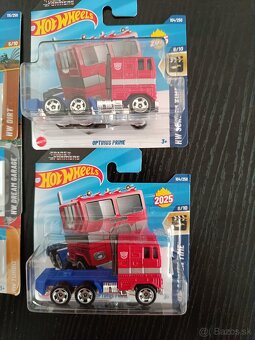 Hot wheels 2x th a optimus prime - 3