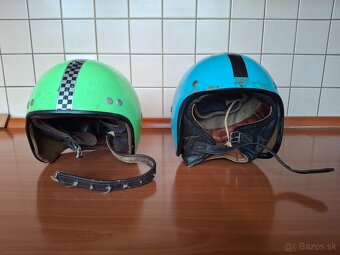 Retro motocyklová prilba - 3