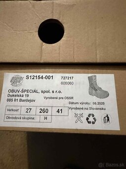 Vojenské kanady, Taktická obuv - 3