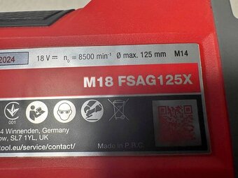 Milwaukee M18 FSAG125X - 3