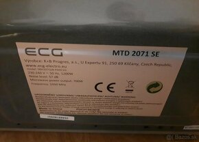 Mikrovlnná rúra ECG MTD 2071 SE - 3