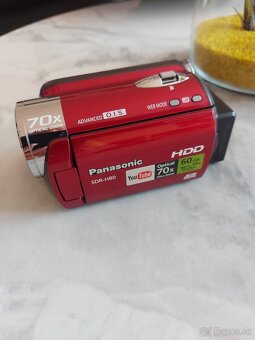 Predám videokameru Panasonic SDR-H80 - 3