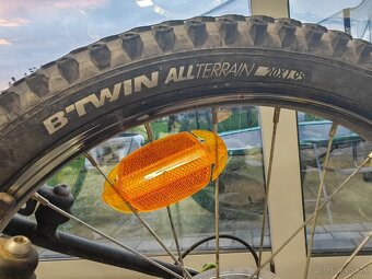 predám detský Bicykel BTWIN V6 power - 3