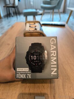 Garmin Fénix7X sapphire solar - 3