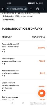 Predam fotovoltaické panely 500w - 3