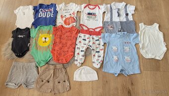 Balik oblečenia leto chlapec 0-3m 14ks - 3