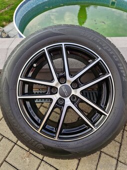 Predám elektróny 5x114,3 215/60r17 Et45 - 3