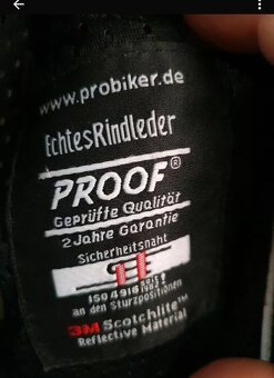 Kožená kombinéza Probiker 48 a 58 - 3