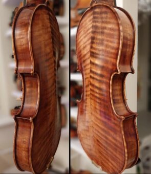 husle 4/4 Guarneri Del Gesu " Lord Shaftsbury 1731" model - 3