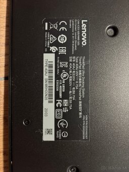 Lenovo thinkpad 40AJ ultra docking station - 3
