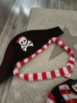 Karnevalovy kostym 110/116 pirátka - 3