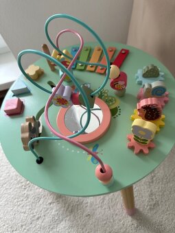 Drevený motorický stolík s aktivitami - 3