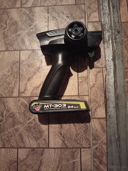 Himoto Mega Mayhem Brushless RC RTR modrá 1:8 - 3