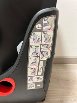 Detská autosedačka Britax Römer King II bez ISOFIX - 3