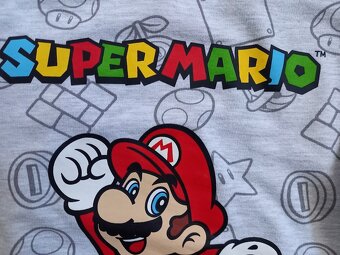 Mikina SUPERMARIO-super stav-veľkosť 122 - 3