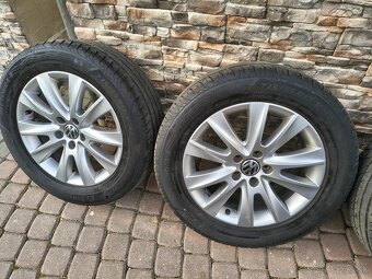 Elektróny VW 5x112 R17 + letné pneu. - 3