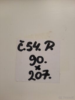 Plastové dvere Č. 54.P - 3