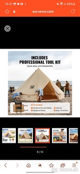GLAMPING STAN 5m priemer - 3