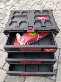 MILWAUKEE PACKOUT™ Box na náradie s 3 zásuvkami - 3
