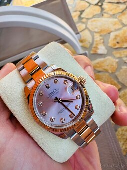 Rolex DateJust 178271 Pink Dial Diamanty - 3