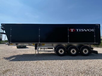 Sklápací náves - Tisvol S3N 52m3 5680kg, Možnosť prenájmu - 3