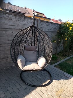 Záhradne ratanový kreslo - 3