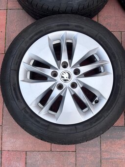 Orig.hliníkové disky Škoda R16 5x112 - 3