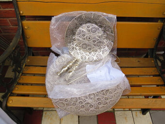 Poschodový filigránsky etažér veľký - 3