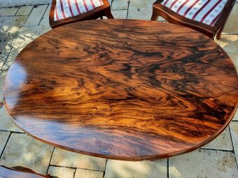 cajovy set, stolik + 4 stolicky - 3