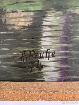 Starožitny obraz veľkoformátový xxl - 3