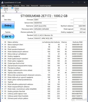 Externý 2.5" Disk 1TB 5400 - 3