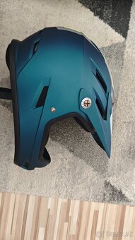 Prilba BELL Sanction Mat Blue/Hi-Viz - 3
