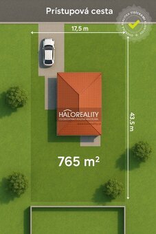 HALO reality - Predaj, pozemok pre rodinný dom 765 m2 Rako - 3