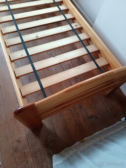 Drevená posteľ 80x200cm - 3