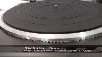 Gramofon TECHNICS SL-Q200, Quartz DIRECT DRIVE, vyroba JAPAN - 3