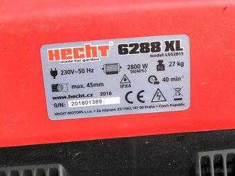 Drtič - konárov do kompostu - Hecht 6288 XL - 3