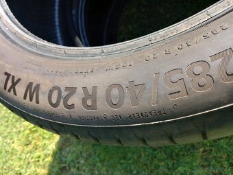 Dvojrozmer 285/40 r20 a 255/45 r20 letne pneumatiky - 3