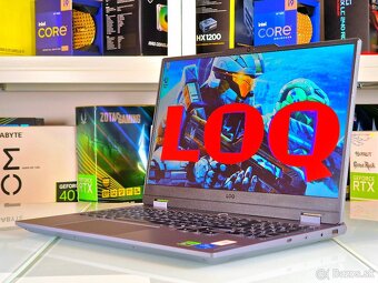 Herný notebook LENOVO LOQ | RTX 4050 | ZÁRUKA | 24GB DDR5 - 3