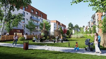 Projekt PARADAJS, Hlohovec novostavba 1izbový byt, výmera (4 - 3