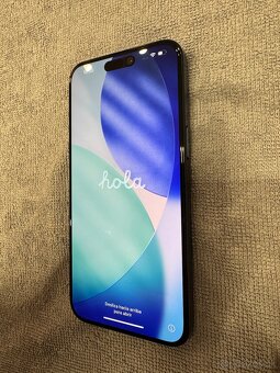 Predám iPhone 15 pro max 256gb Blue Titanium - 3